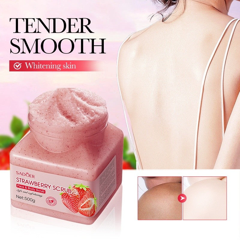 Sadoer Strawberry Scrub 500g Moisturizing